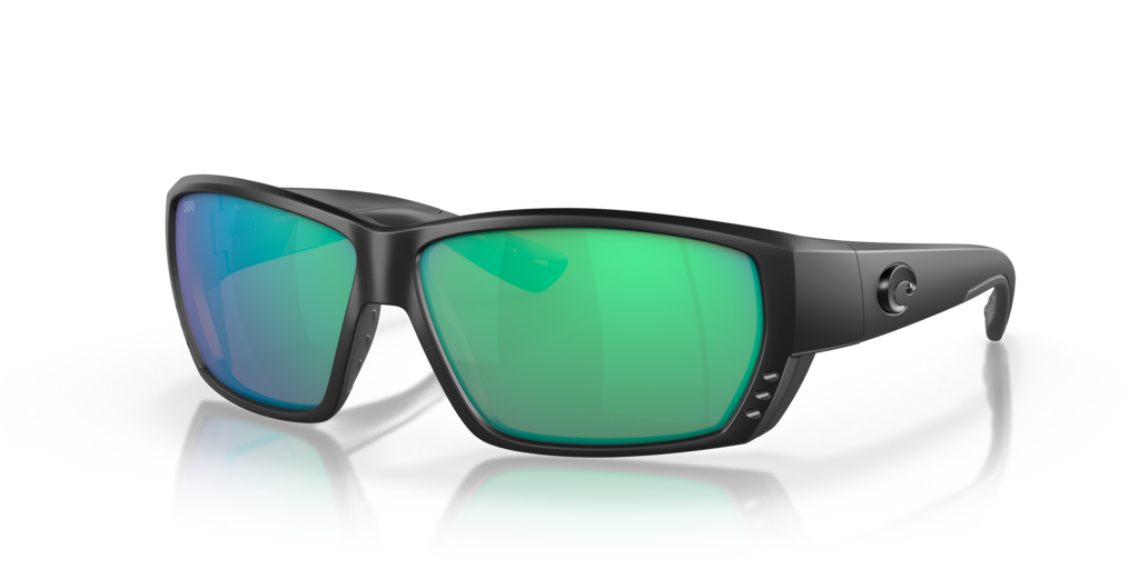 Costa Tuna Alley Sunglasses in Green Mirror Lenses | Best fly fishing sunglasses | Jumping Rise