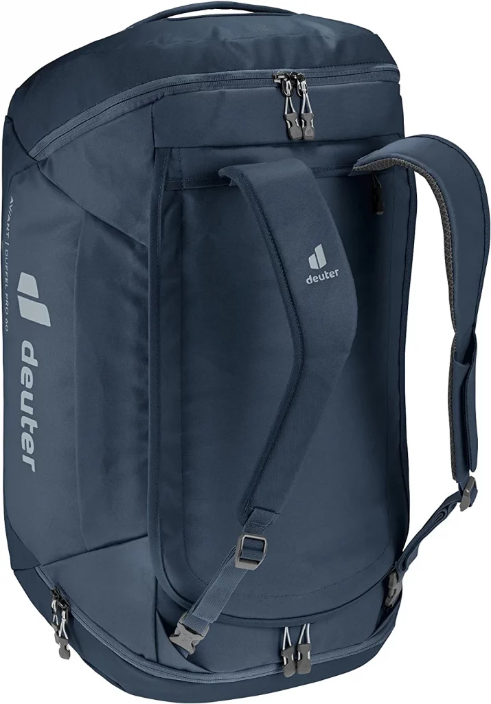 Deuter Aviant Duffel Pro 60 - Whether you're going somewhere close or far, the adventure-ready Deuter Aviant Duffel Pro 60 will keep your belongings organized. It also functions as a backpack when you need to be hands-free.