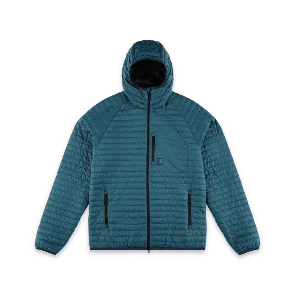 Topo Designs Global Puffer Hoodie | Down Hooded Jacket