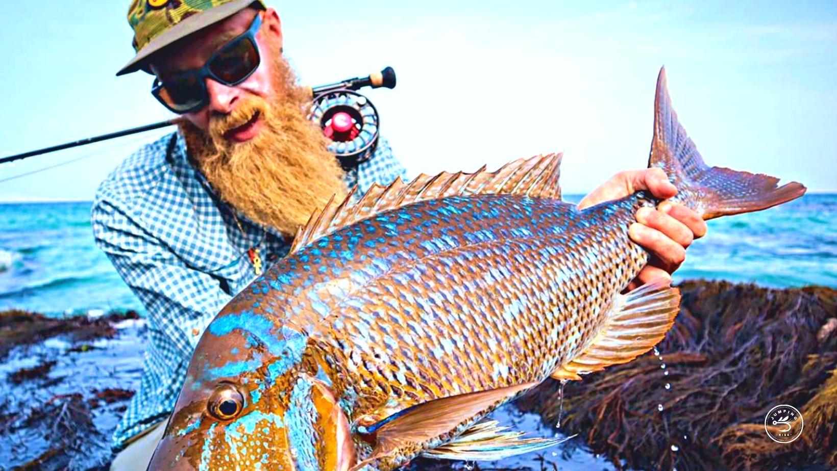 Fly Fisherman Wearing Smith Longfin Sunglasses